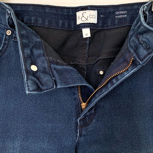 S & Co. Skinny Mid-rise Stretch Jeans - Picture 3 of 8